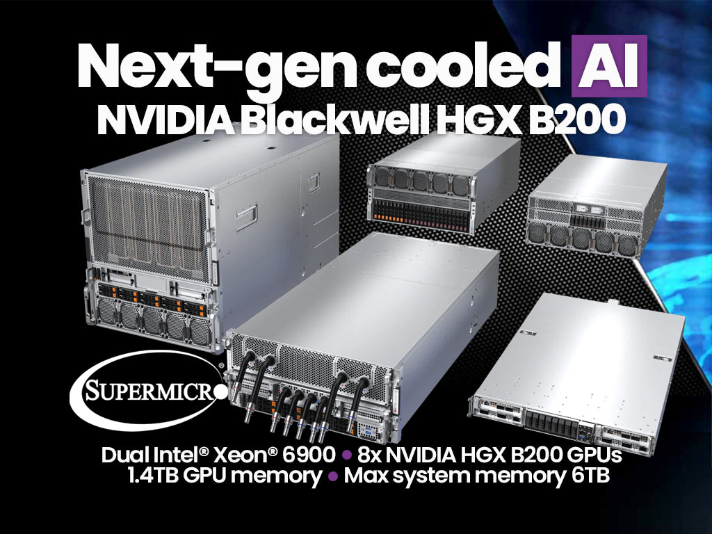 Supermicro NVIDIA Blackwell HGX B200
