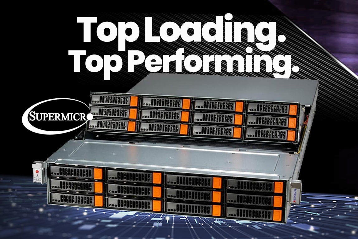 Say hello to Supermicro's Gold Series Top Loader for Data Storage
