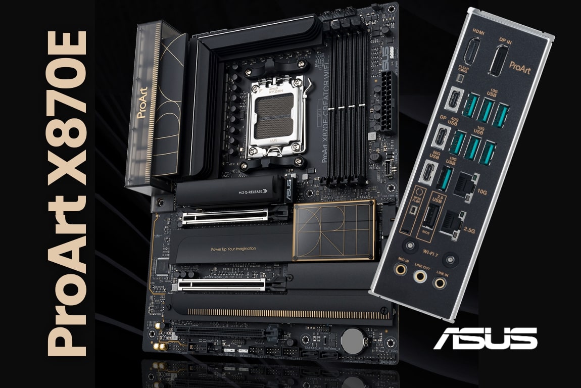 ProArt X870E: The motherboard for creators